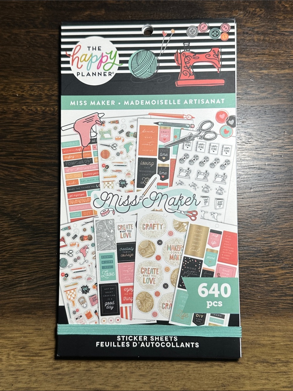 The Happy Planner Miss Maker Sticker Sheets